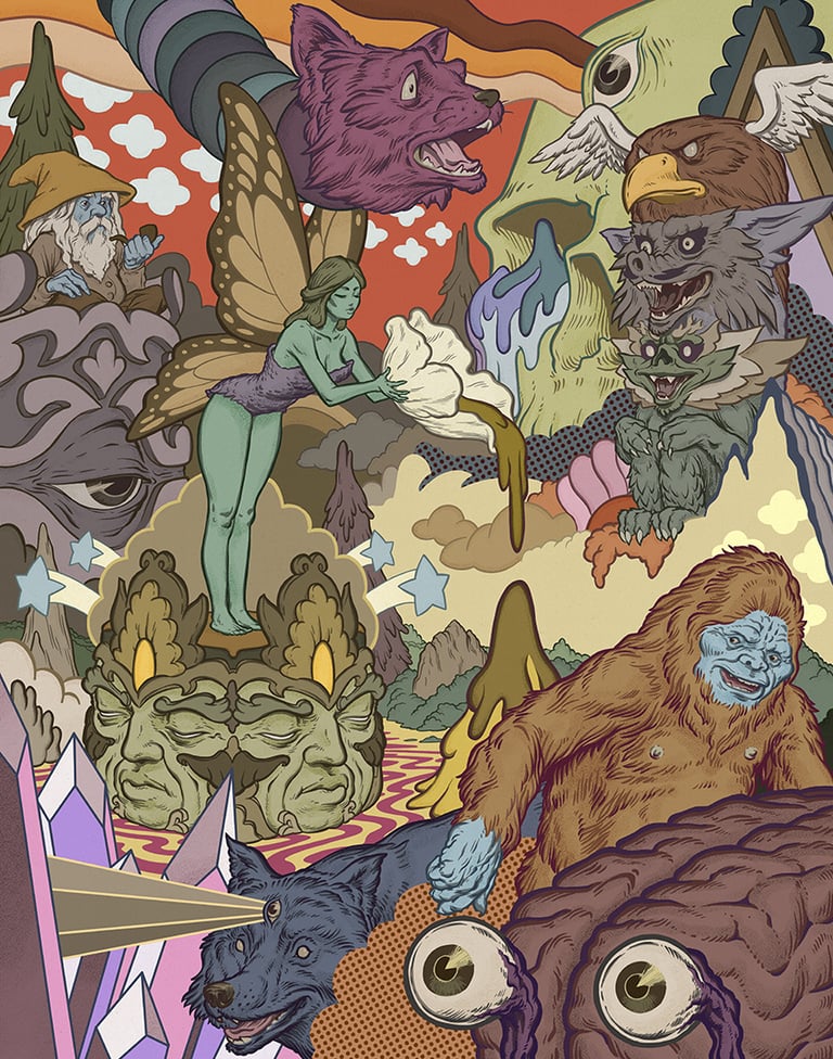 The Void Manifesto - (16x20in) Print