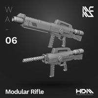 Image 1 of HDM 1/100 Modular Rifle [WA-06]