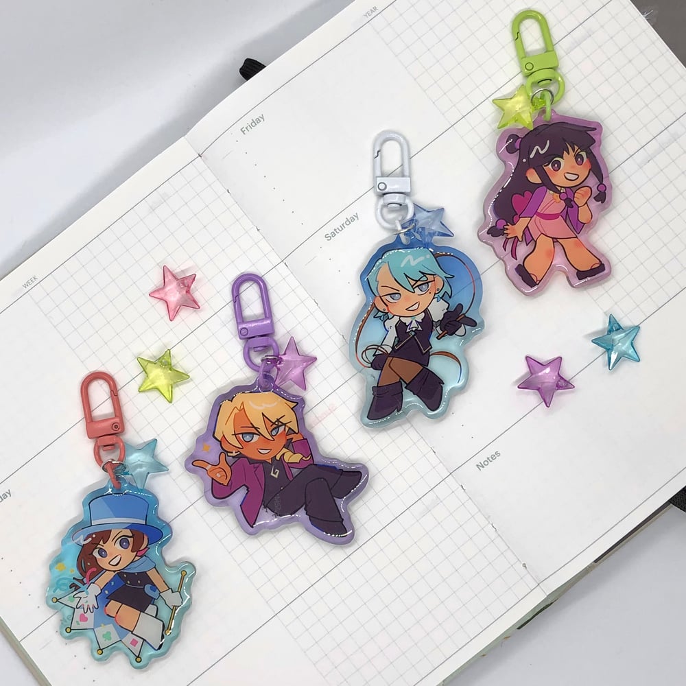 Image of [PREORDER] Ace Attorney Charms 