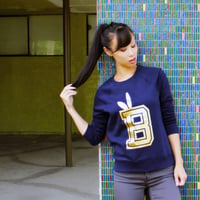 Image 3 of VARSITY BUNNY B SWEATSHIRT