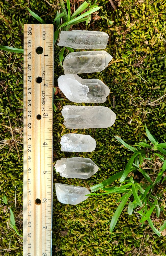 Ethically Mined Arkansas Clear Quartz Points