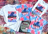 Adult- American Mama (white tee)