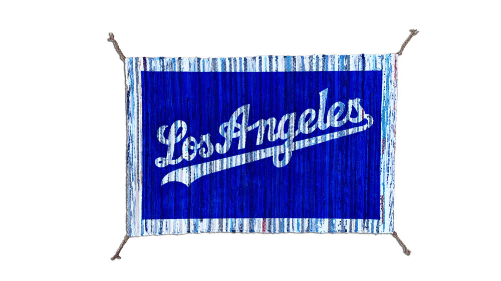 Image of Los Angeles Script Rug