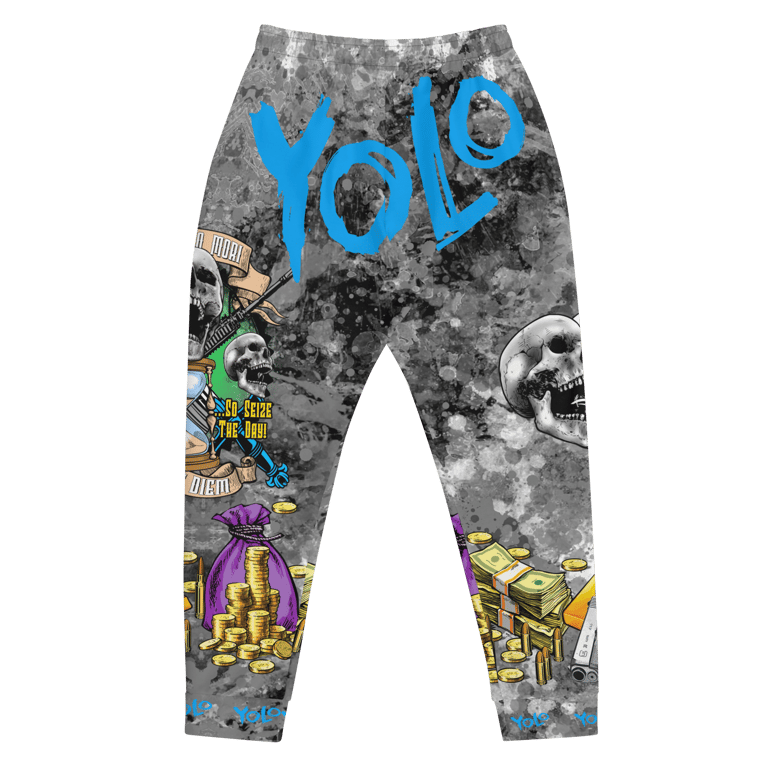 Memento Mori - Carpe Diem YOLO Joggers Image 4