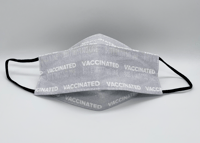 Image 1 of Vaccinated Face Mask