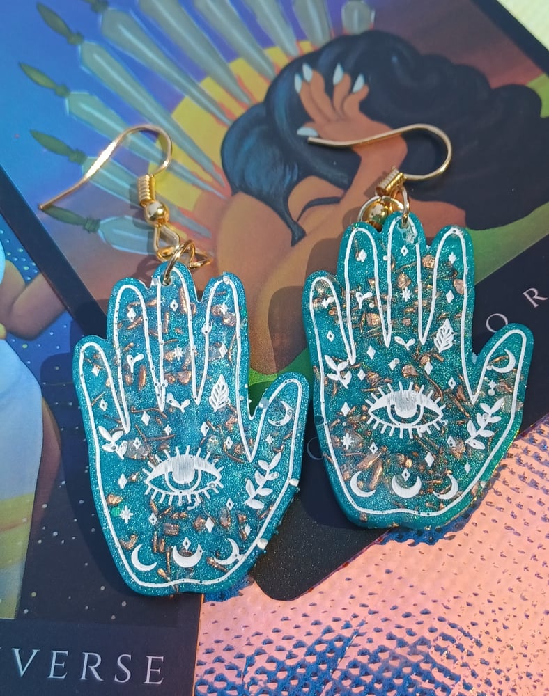 Image of Palmistry earrings 