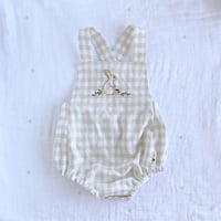 Meadow Gingham Romper
