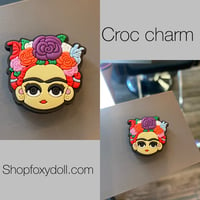 Image 1 of Frida croc charm 