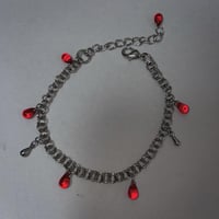 Image 1 of Blood drop Bracelet