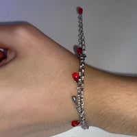 Image 2 of Blood drop Bracelet