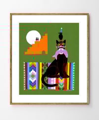 Image 2 of Black Panther Fine Art Print