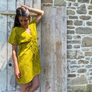 Image of Abito scollo a V | V neck dress