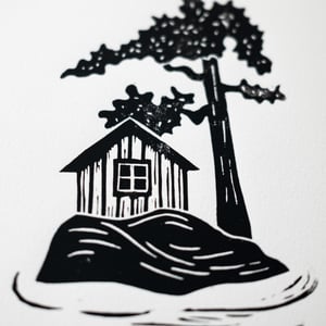 Archipelago, Original Lino Print