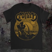 Conan Levitation Hoax T Shirt / Gold Print