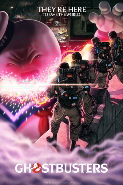 Image of Ghostbusters 16x24" (officially licensed artist proof)