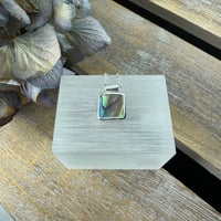 Image 2 of Abalone square Pendant 