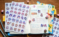 Image 2 of Genshin Sticker Sheets