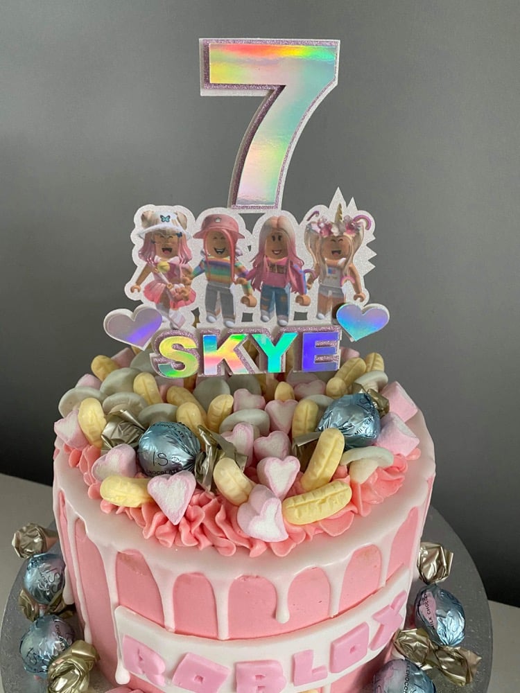 Image of Roblox Cake Topper