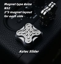 Image 4 of Aztec square slider fidget pocket toys 