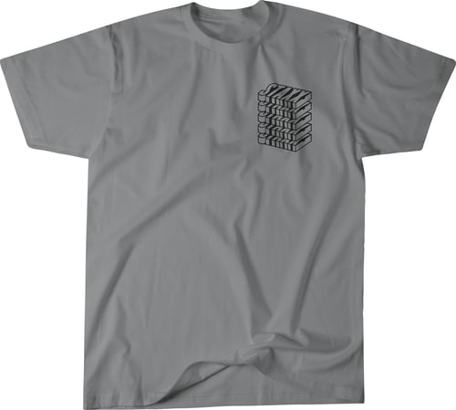 Image of High Staxx - Boxie Tee Red & Light Gray