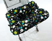 Image of Custom Boutique (Hoopla Dot) Shopping Cart Cover