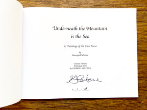 Image of ARTIST BOOK - Limited Edition ~ 12 Watercolor Paintings of the Taos Mesa