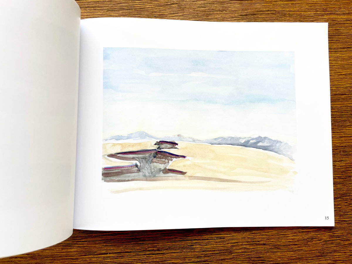 Image of BOOK - Underneath The Mountain Is The Sea: 12 Paintings of the Taos Mesa