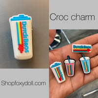 Dutch bros coffee cup croc charm 