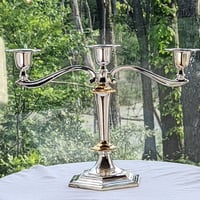 Image 1 of 3 Lite Candelabrum 2-Tone