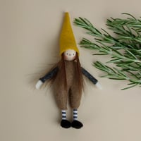 Image 1 of MipiMopi handmade 6 inches tall waldorf elf - 2