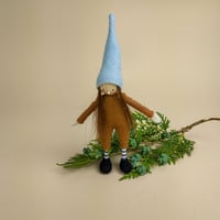 Image 1 of MipiMopi handmade 6 inches tall waldorf elf - 3