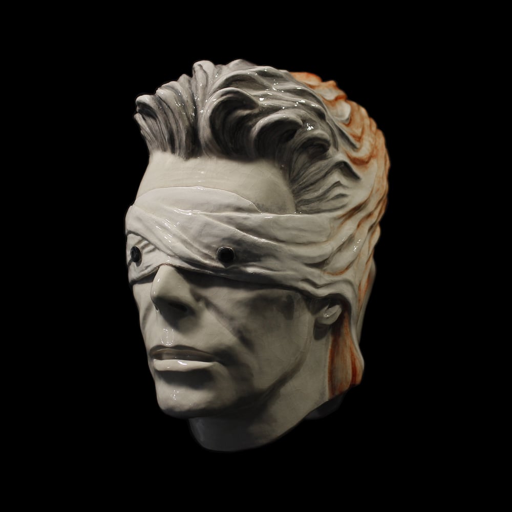 Ziggy Stardust and The Blind Prophet - Double-Headed Sculpture