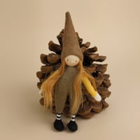 Image 2 of MipiMopi handmade 6 inches tall waldorf elf - 5