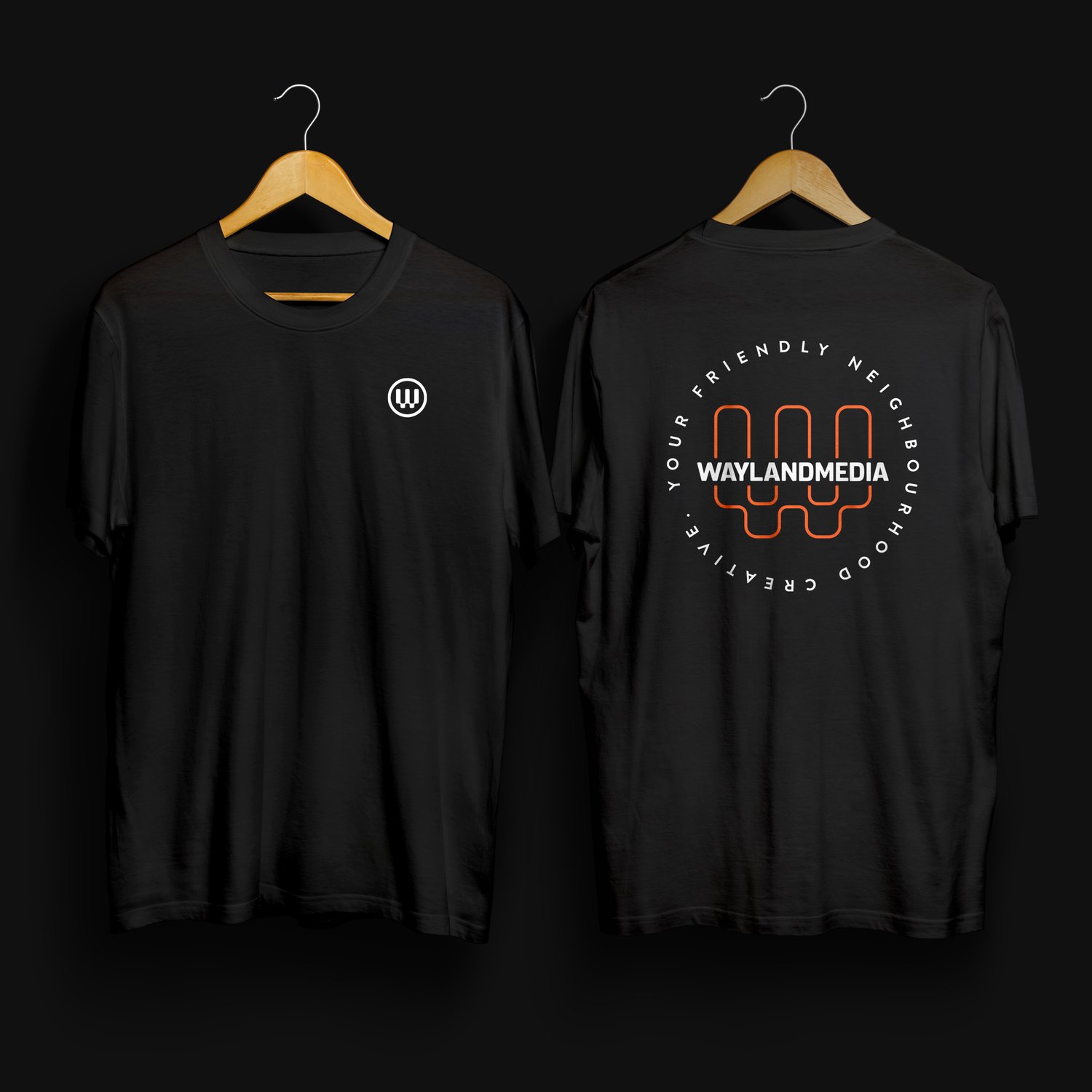 Image of 'Neighbourhood Creative' T-Shirt — Black