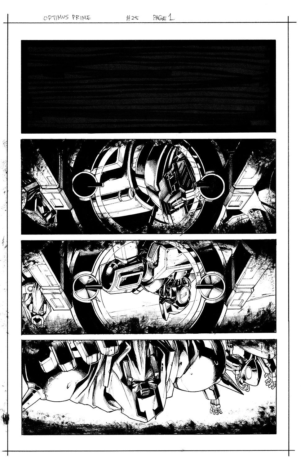 Optimus Prime #25 Page 01