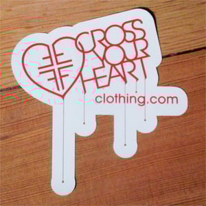 Image of Cross Your Heart - Stickers
