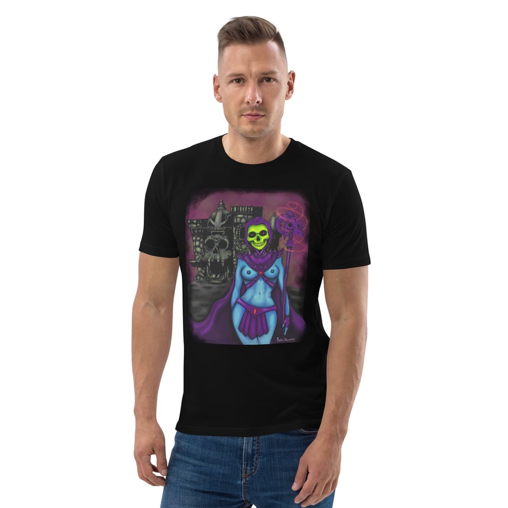 Image of Lady Skeletor UNISEX T-SHIRT BLACK