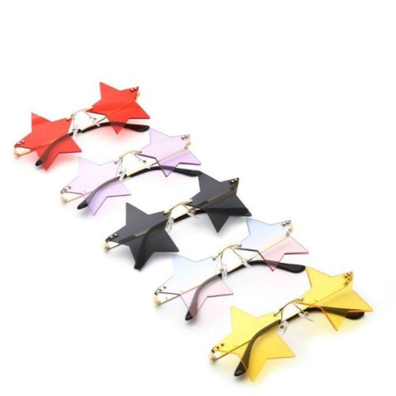 Star Colouful Party Sunglasses