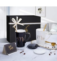 Image 2 of Mr and Mrs Coffee Mugs Set 