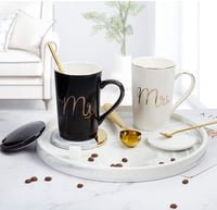 Image 3 of Mr and Mrs Coffee Mugs Set 