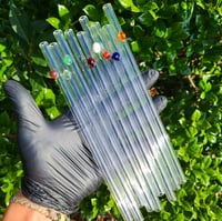 Image 1 of 4-Pack of Reusable Straws