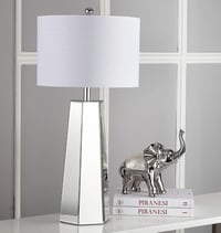 Image 3 of Luxury Mirror Chrome 32-inch lamp set of 2