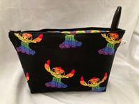 Image 2 of SALE - Rainbow Alien Zipper Pouch