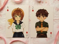 Image 2 of SAKURA CARD CAPTOR POKER CARDS