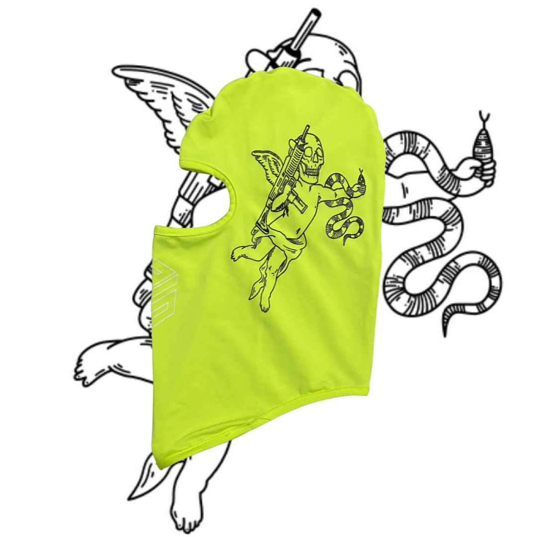 Image of No snakes ski mask (frozen yellow)