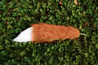 Image 1 of Fantastic Faux Fur Fox Tail, handmade