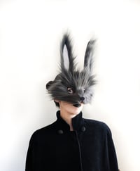 Image 1 of Slate Rabbit Mask