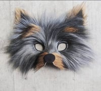 Toto Terrier Faux Fur Mask