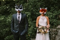 Image 2 of Raccoon & Fox Love Story Set