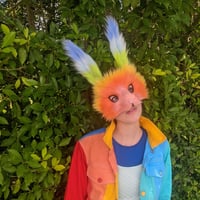 Image 4 of Rainbow Rabbit Mask
